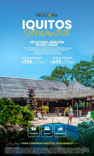 Adelanto Verano Heliconia - Válido del 29 de diciembre de 2025 al 15 de marzo de 2026