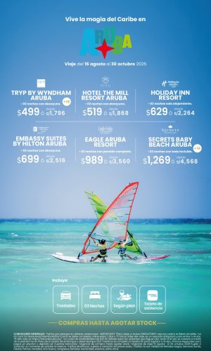 Aruba - Promociones Hoteleras - Válido hasta agotar stock
