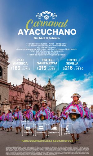 Carvanal Ayacuchano (04D-03N) - Válido hasta agotar stock