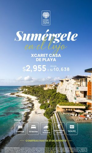 Casa de Playa By Xcaret - (04D-03N) - Válido hasta el 31 Agosto 2026