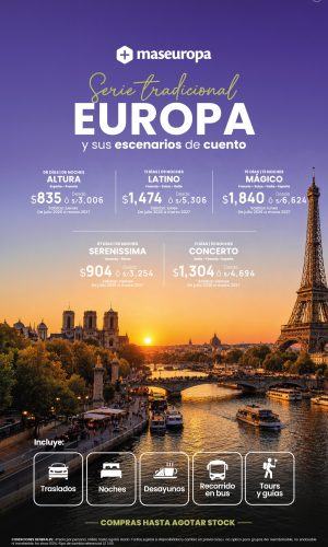 ERUOPA - SERIE TRADICIONAL - Válido hasta agotar stock