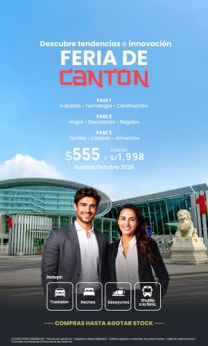 FERIA CANTON - OCTUBRE 2026 - Válido hasta agotar stock