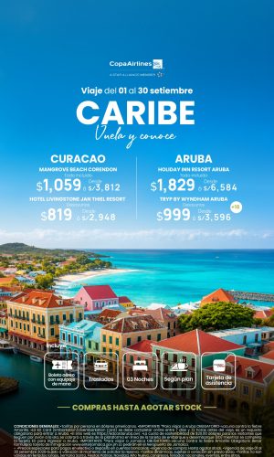 HOTELES CURACAO O ARUBA - Válido hasta agotar stock