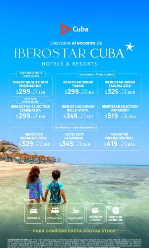 IBEROSTAR - CUBA - Válido hasta agotar stock
