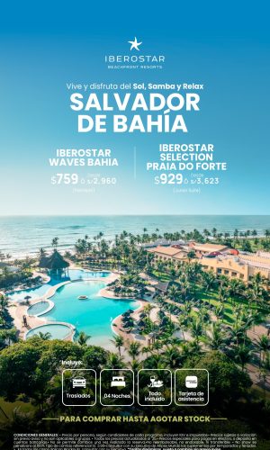 IBEROSTAR SALVADOR DE BAHÍA - Válido hasta agotar stock