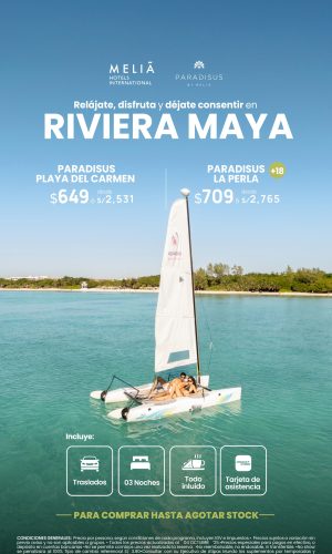 Melia River Maya - Playa del Carmen (04 días) - Válido hasta agotar stock