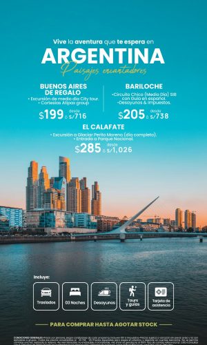 PROMOCIONES ARGENTINA - Válido hasta agotar stock