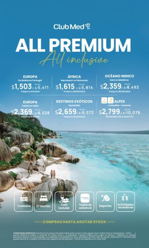 PROMOCIONES CLUB MED - Salidas 2026 - Válido hasta agotar stock