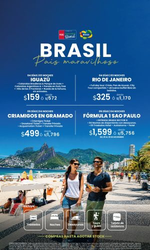 Promociones Brasil - Válido hasta agotar stock