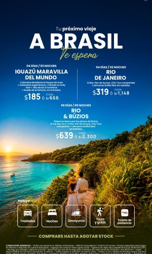 Promociones Brasil - Válido hasta agotar stock