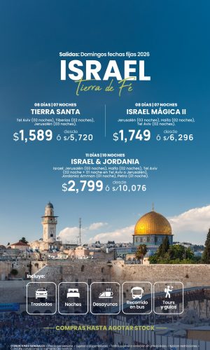 Promociones ISRAEL - Válido hasta agotar stock