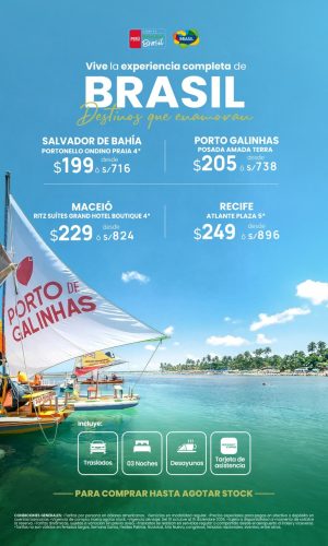 Promociones Imparables - Brasil - Válido hasta agotar stock