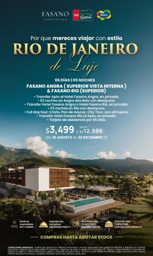 Rio de Lujo - (06D-05N) - Válido hasta el 15 Diciembre 2026